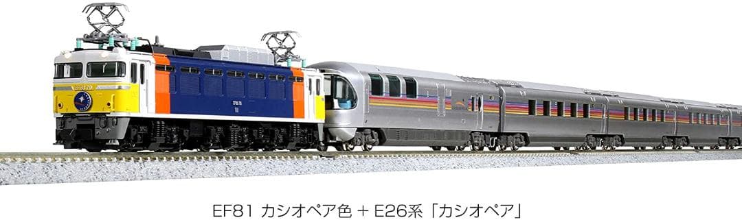 【新品】Nゲージ EF81カシオペア・E26系カシオペア基本セット6両 KATO