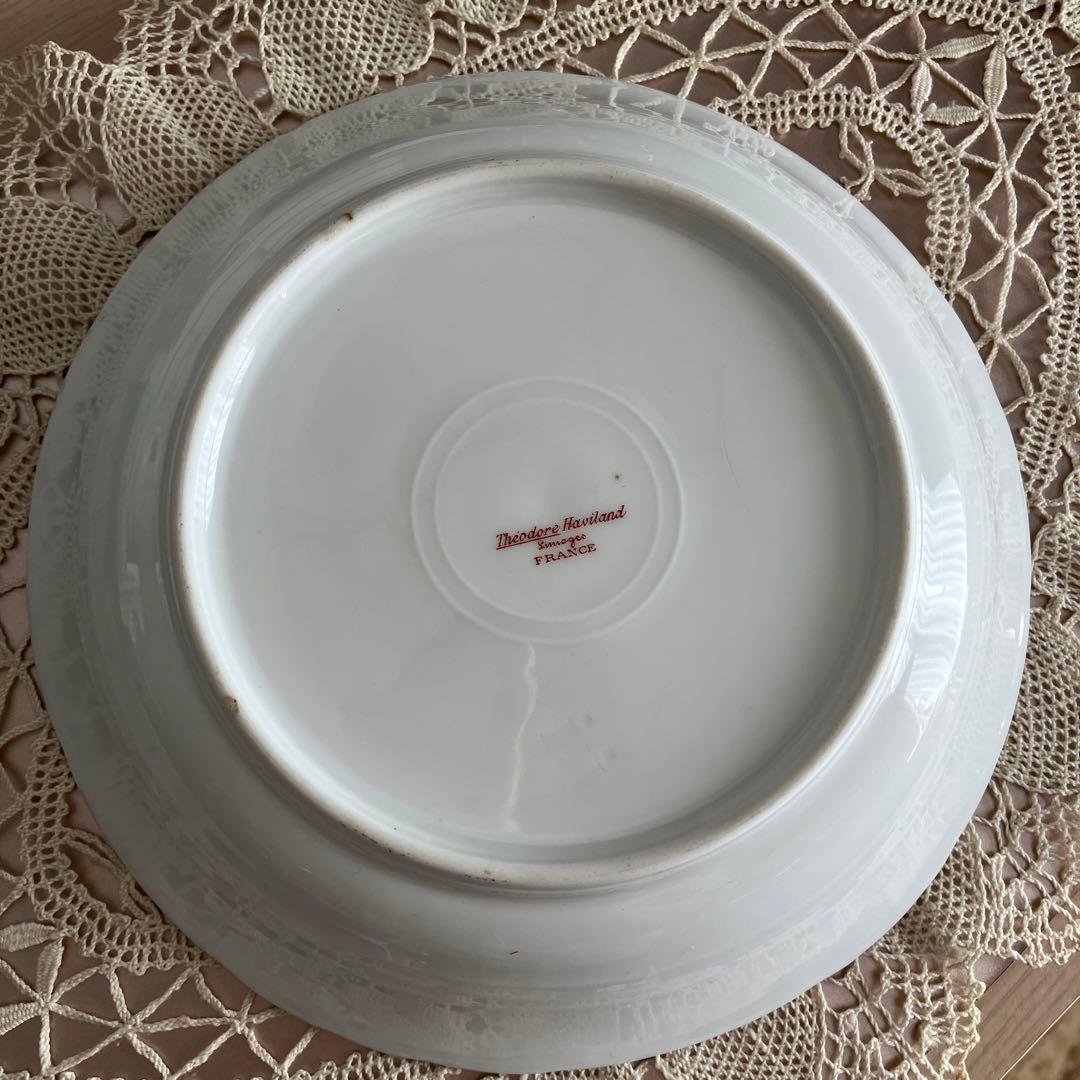 フランスアンティーク リモージュ アビランド シュライガー♯330 深皿