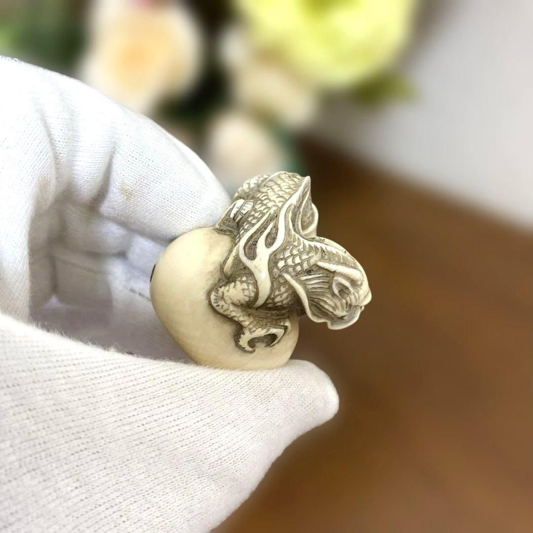 龍の根付けです。