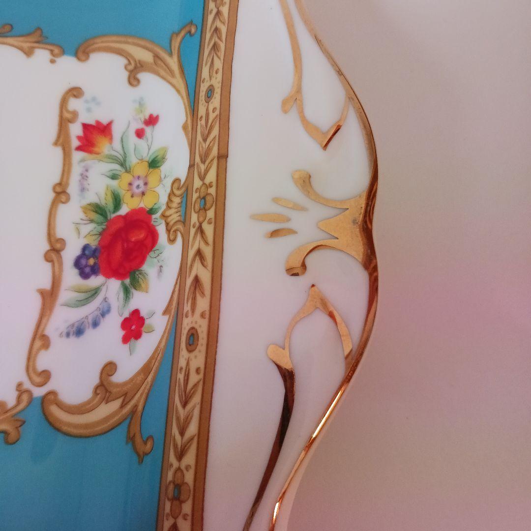 稀少　ロイヤルアルバート　リバティーローズ サンドイッチトレー　プレート