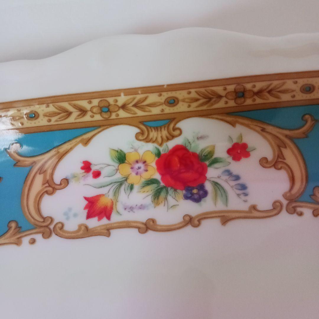 稀少　ロイヤルアルバート　リバティーローズ サンドイッチトレー　プレート