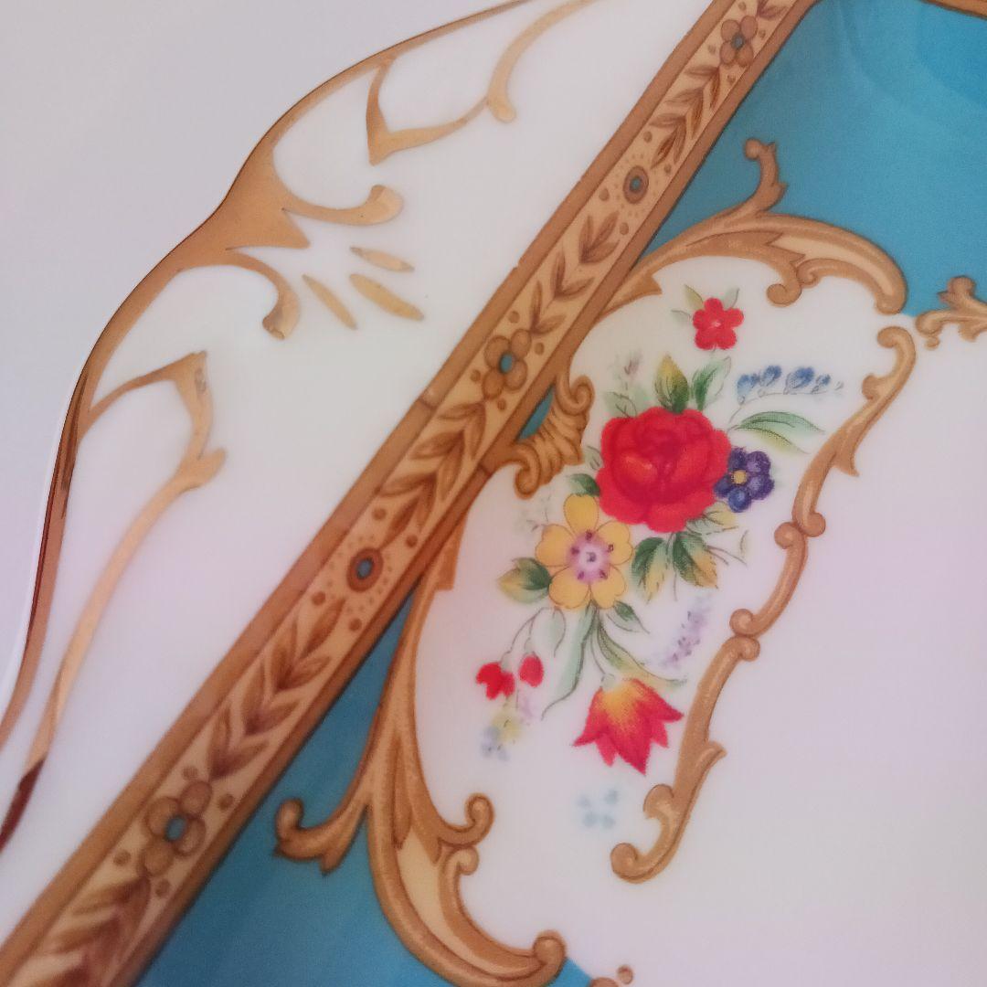 稀少　ロイヤルアルバート　リバティーローズ サンドイッチトレー　プレート