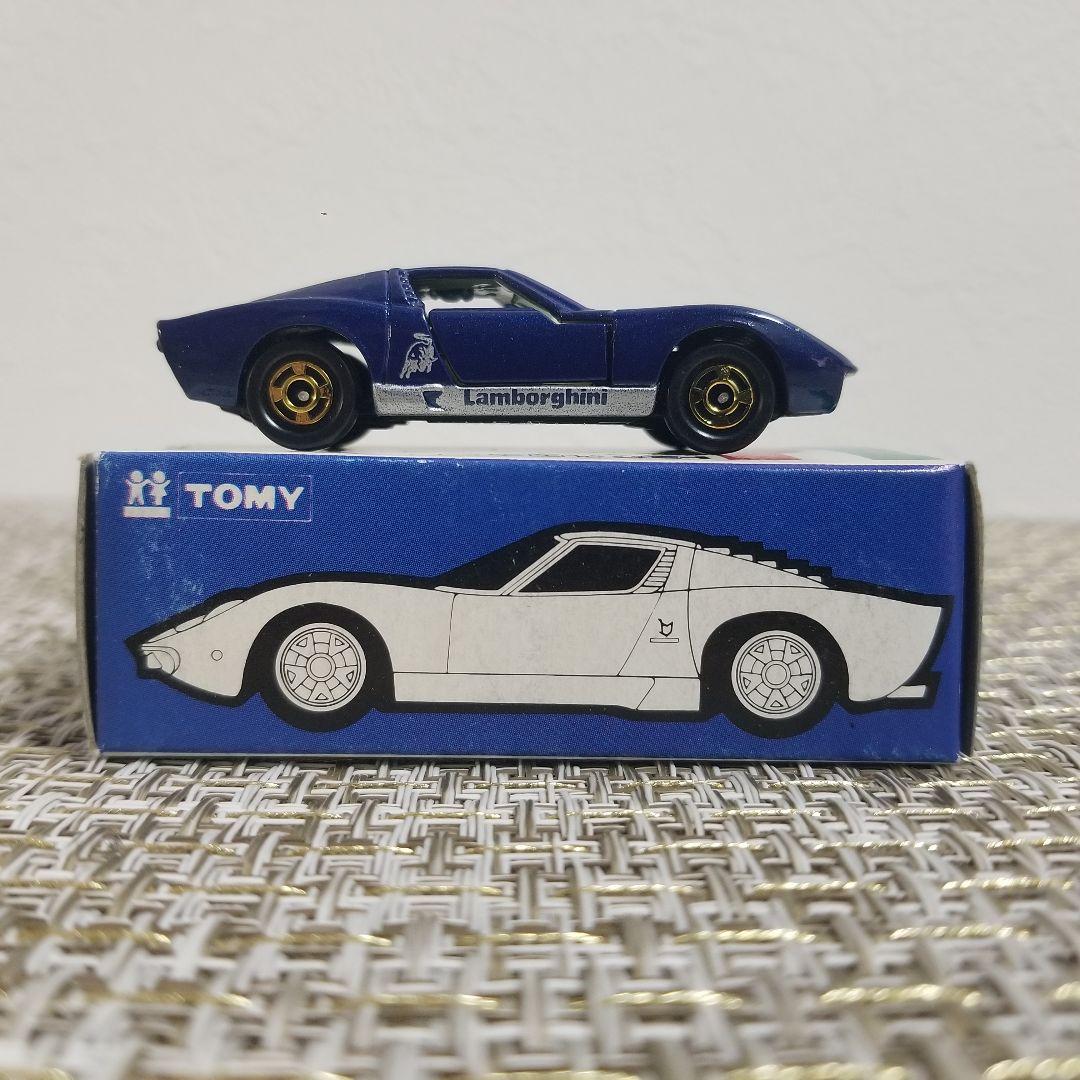 トミカ 青箱 No.F40 ランボルギーニ ミウラ SV ブルー 日本製 - メルカリ