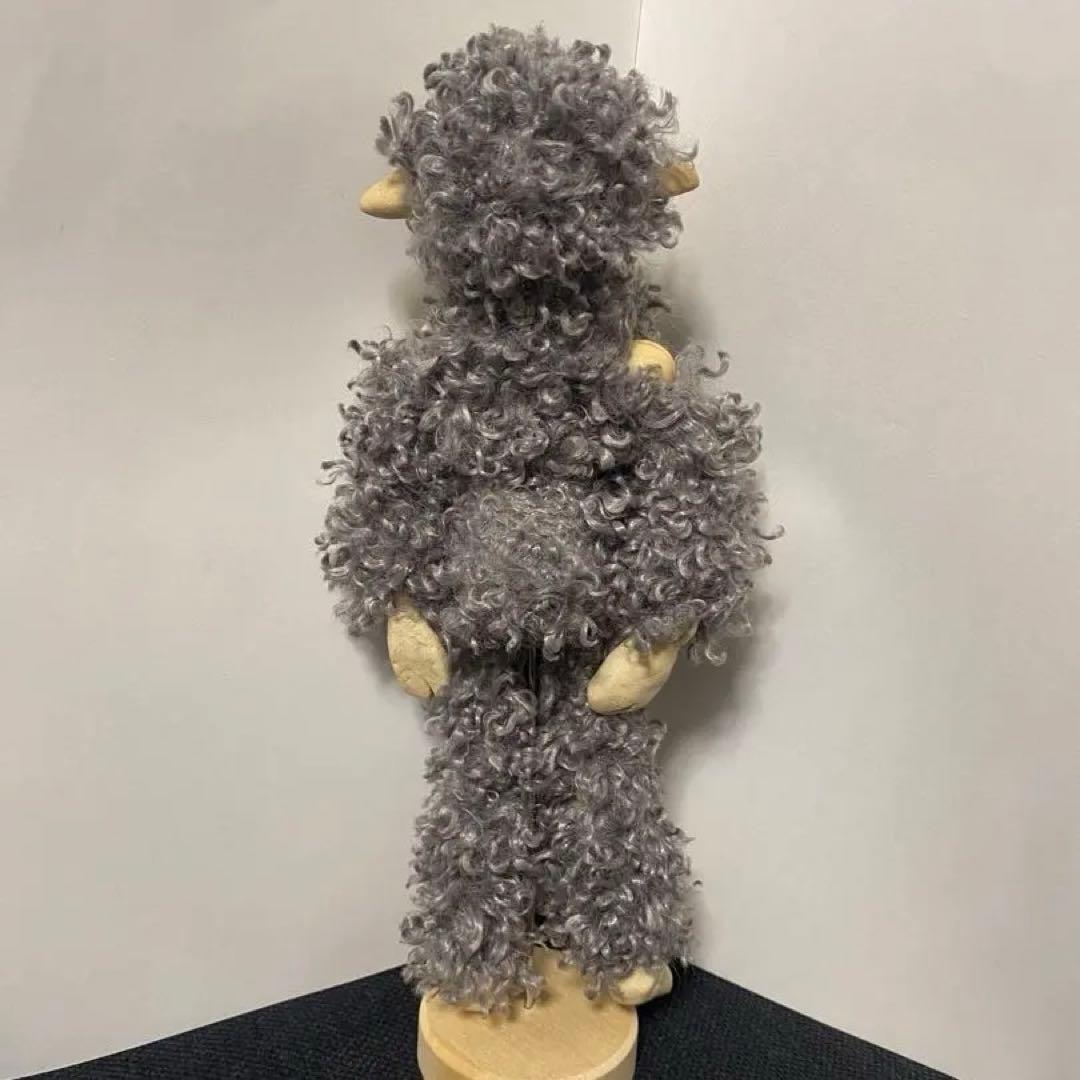 人形作家】灰色のヒツジの人形【匿名配送】 人形作家】灰色のヒツジの