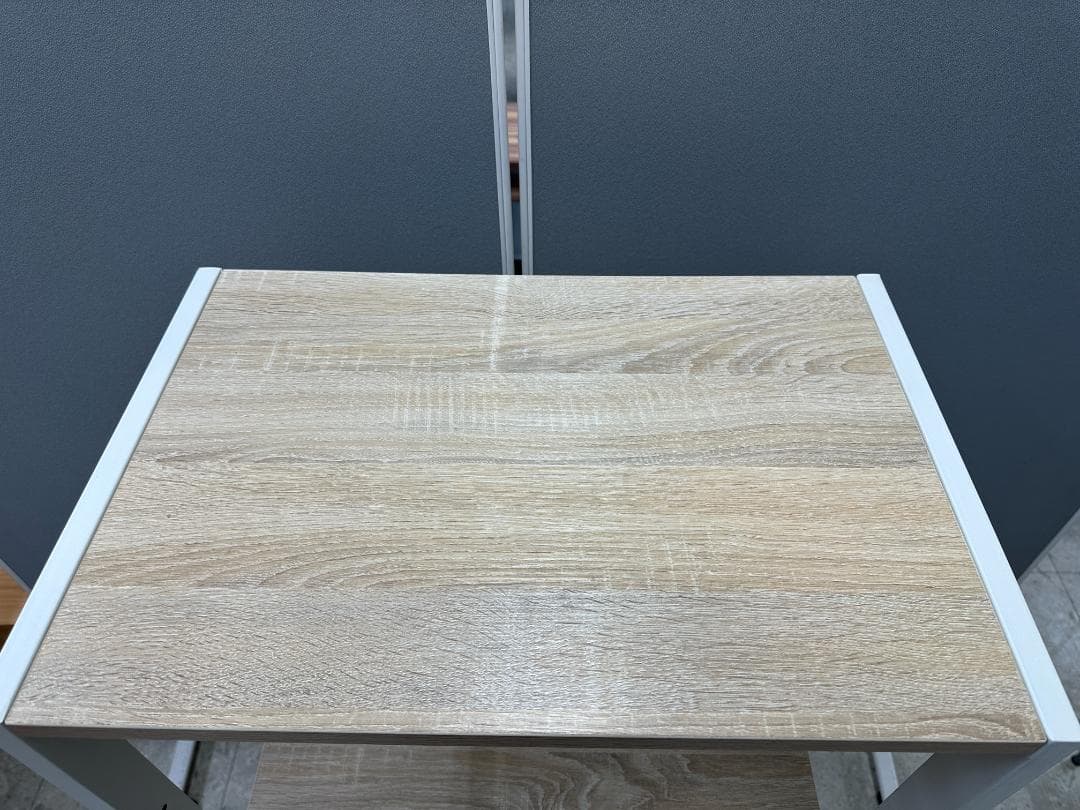 LOWYA　シェルフ　4段引き出し付き　ベージュ