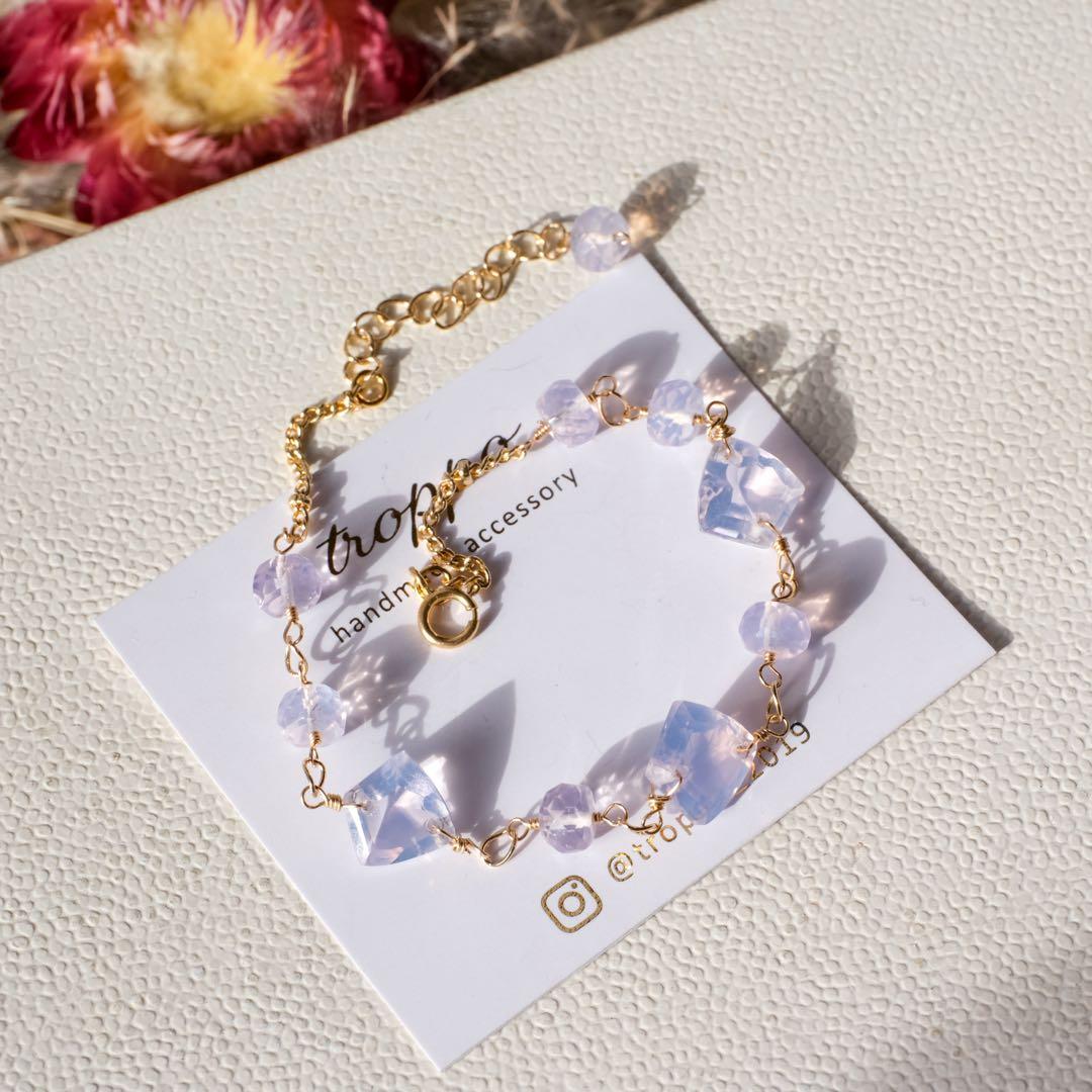 14kgfスコロライトブレスレット