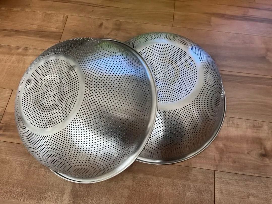 ステン大型パンチングザル33㎝、36㎝セット