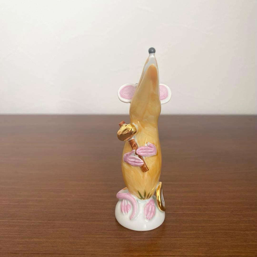 〈欠けあり〉Meissen マイセン 干支シリーズ 子 ねずみ フィギュリン