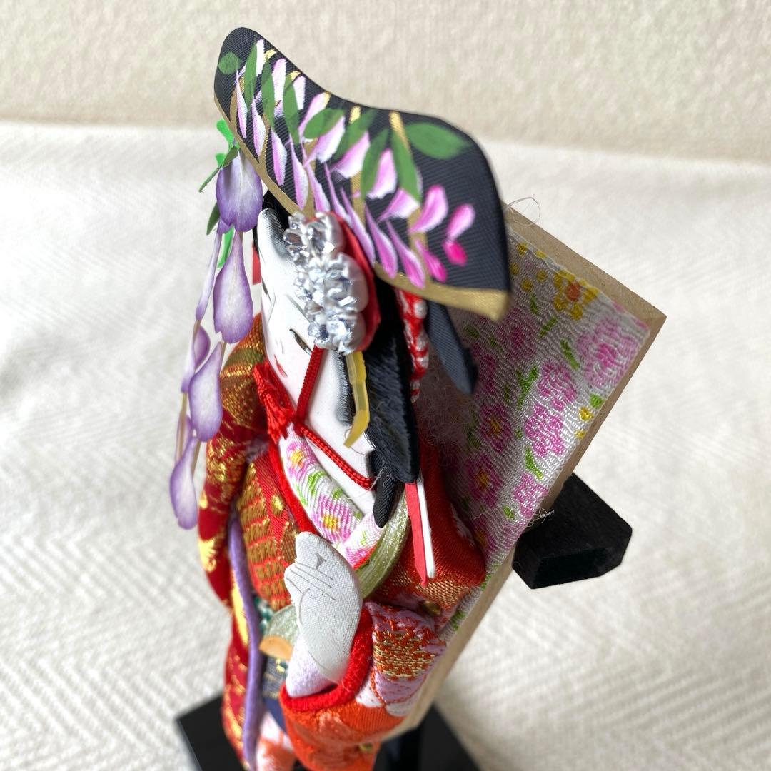 浅草寺 歳の市 特製 押絵羽子板 藤娘 江戸 縁起物 伝統工芸品 節句御飾り