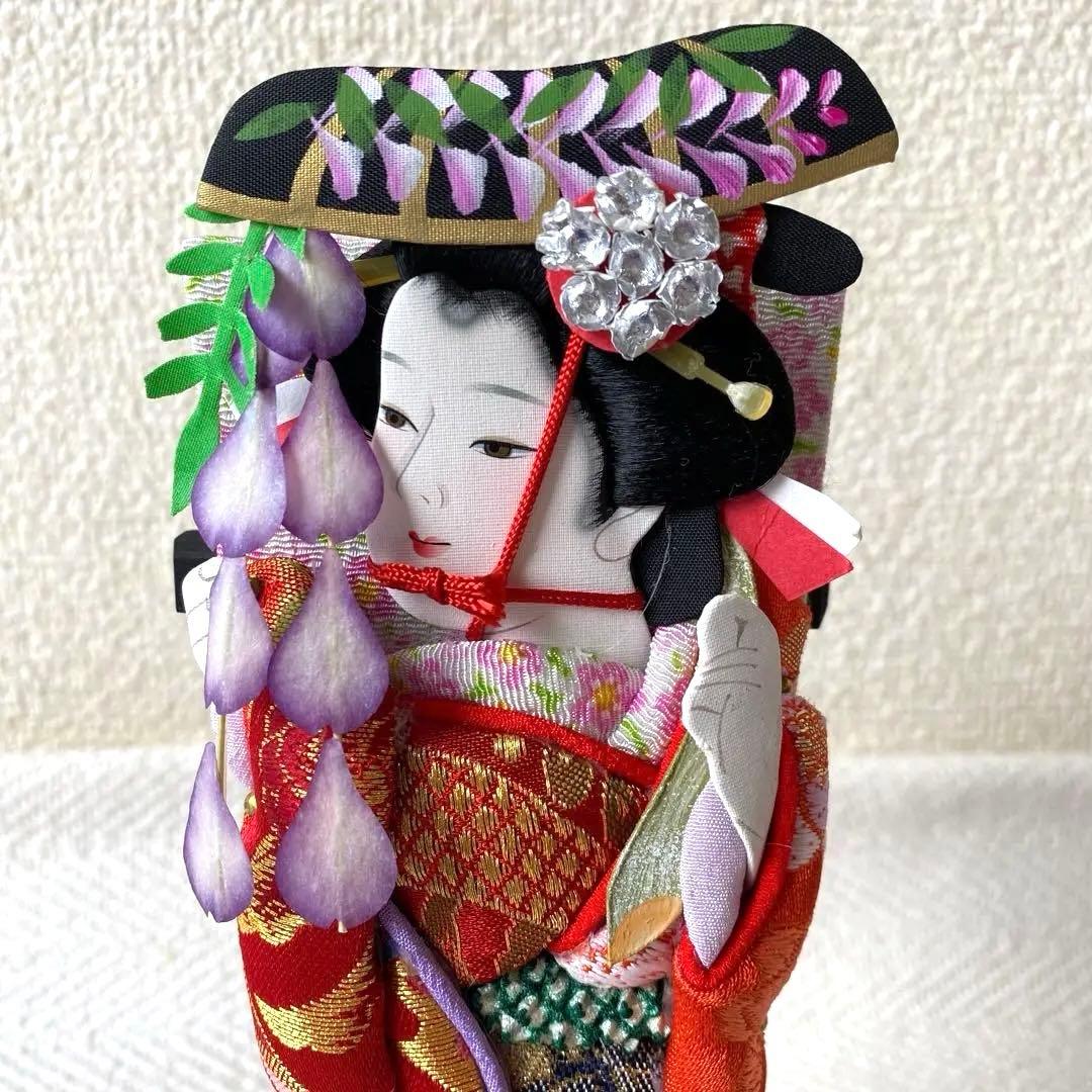 浅草寺 歳の市 特製 押絵羽子板 藤娘 江戸 縁起物 伝統工芸品 節句御飾り