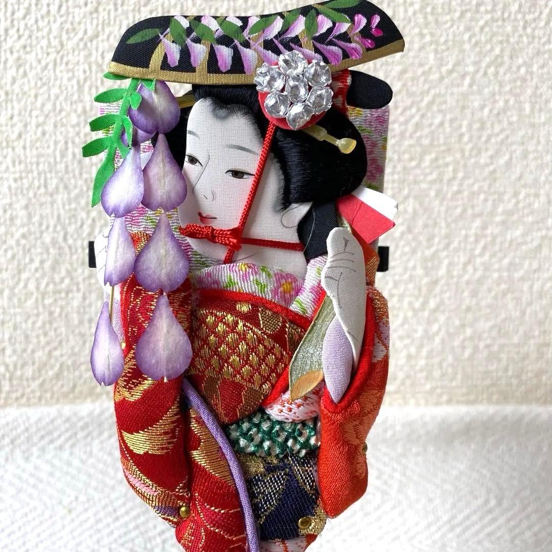 浅草寺 歳の市 特製 押絵羽子板 藤娘 江戸 縁起物 伝統工芸品 節句御飾り