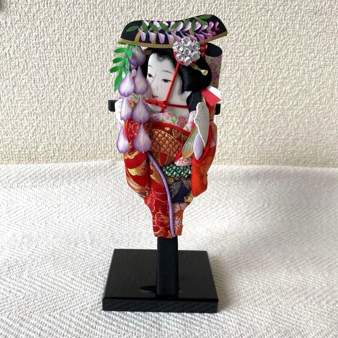 浅草寺 歳の市 特製 押絵羽子板 藤娘 江戸 縁起物 伝統工芸品 節句御飾り