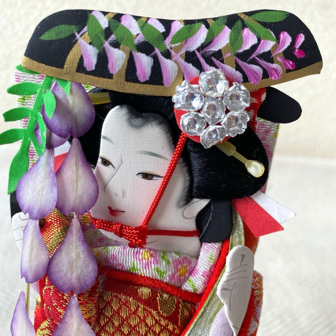 浅草寺 歳の市 特製 押絵羽子板 藤娘 江戸 縁起物 伝統工芸品 節句御飾り