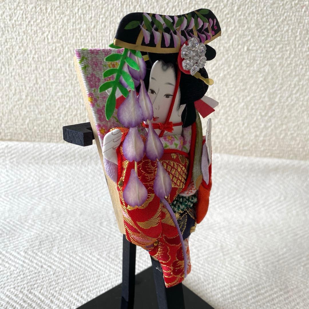 浅草寺 歳の市 特製 押絵羽子板 藤娘 江戸 縁起物 伝統工芸品 節句御飾り
