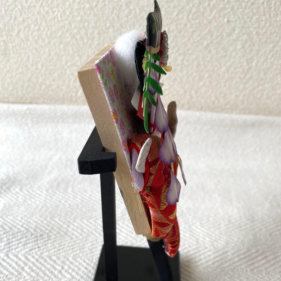 浅草寺 歳の市 特製 押絵羽子板 藤娘 江戸 縁起物 伝統工芸品 節句御飾り