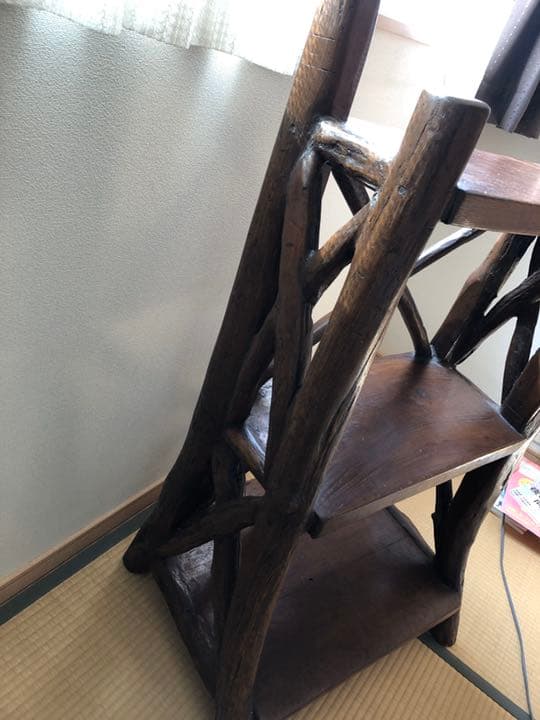 【早い者勝ち】オールドチーク 飾り台 棚 バリ島 アジアン家具