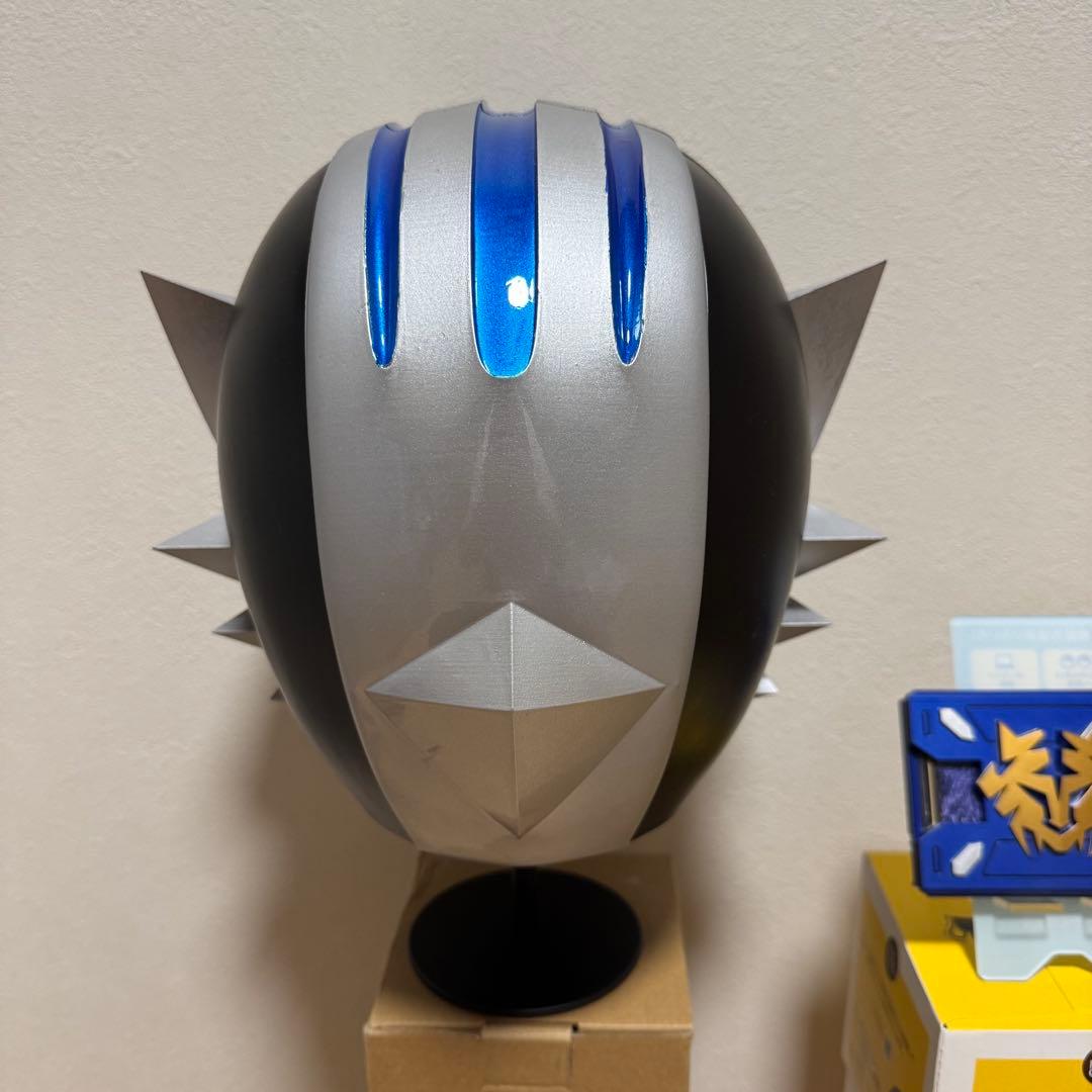 仮面ライダータイガ☆アトラク1/1コスプレ☆カードデッキVバックルCSM