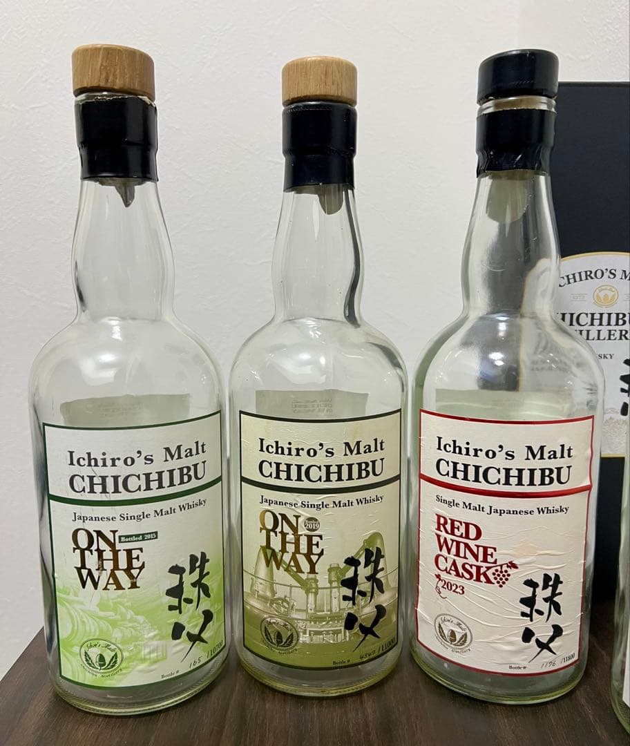 【イチローズモルト】空き瓶　4本