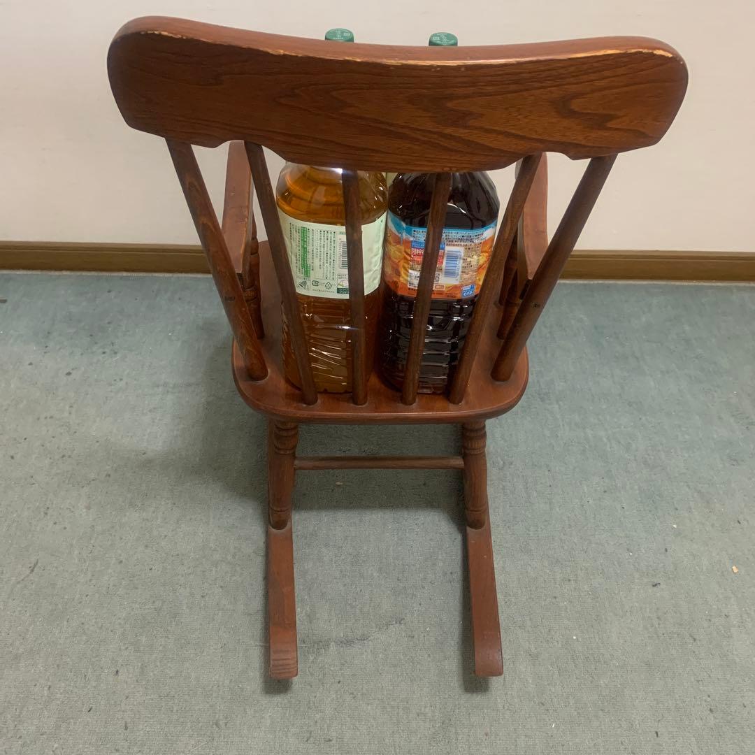 木製 椅子　ロッキングチェア　アメリカにて購入