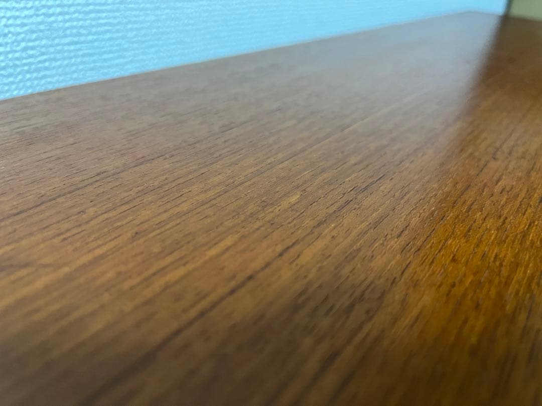 北欧　ビンテージ　スウェーデン製　チーク材　ロールトップ　ライティングビューロー