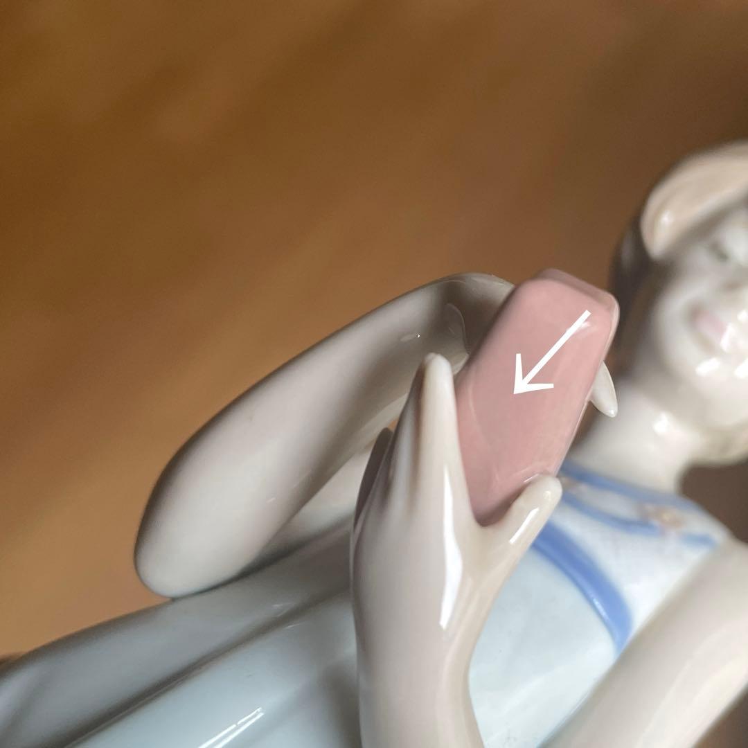 リヤドロ 陶器製 友達に電話 リアドロ