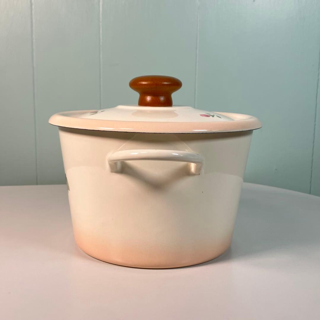 Manyマニーローズ　ホーローキャセロール ホーロー鍋