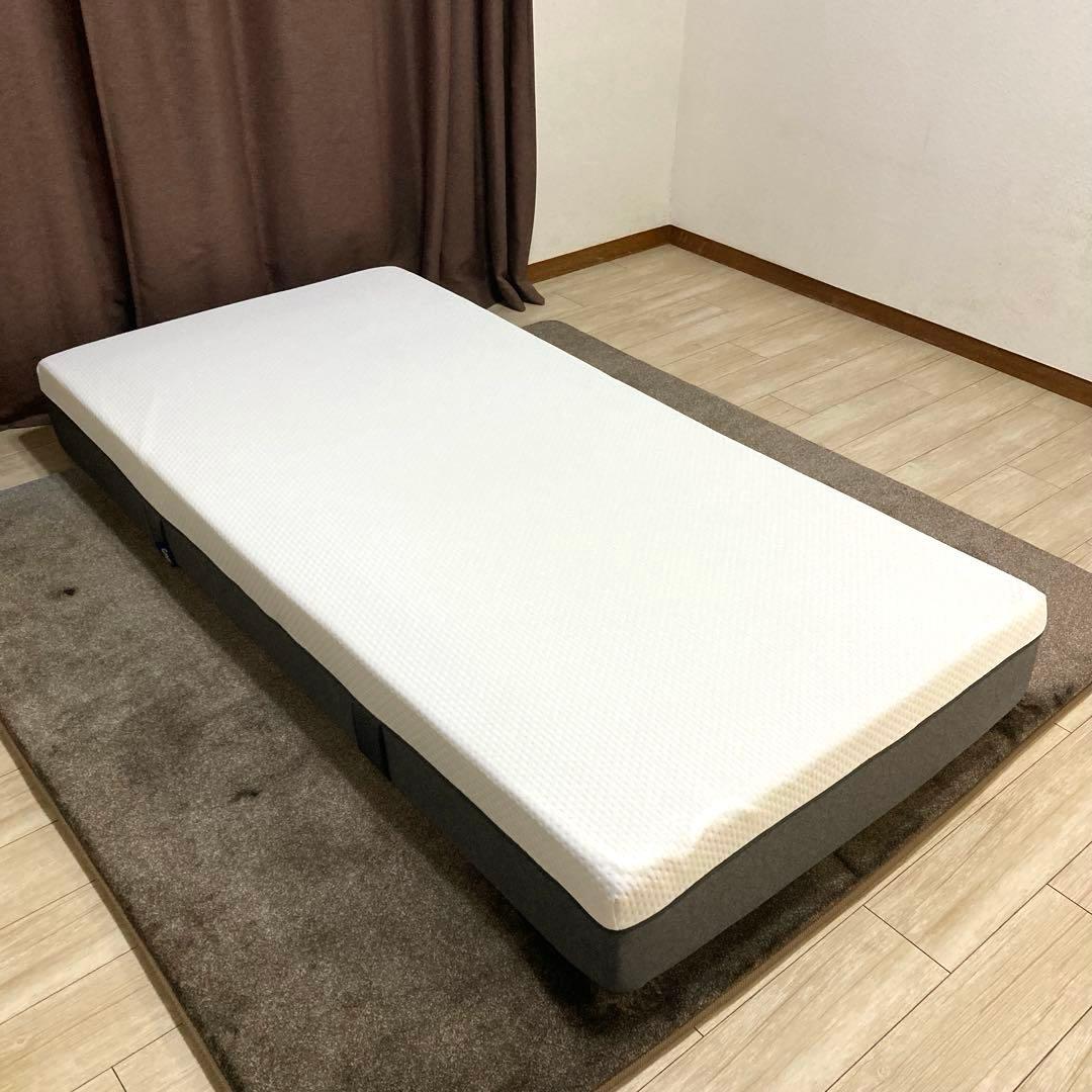 【自社配送エリア内限定販売】超美品！エマ・マットレスハイブリッドシングルサイズ！
