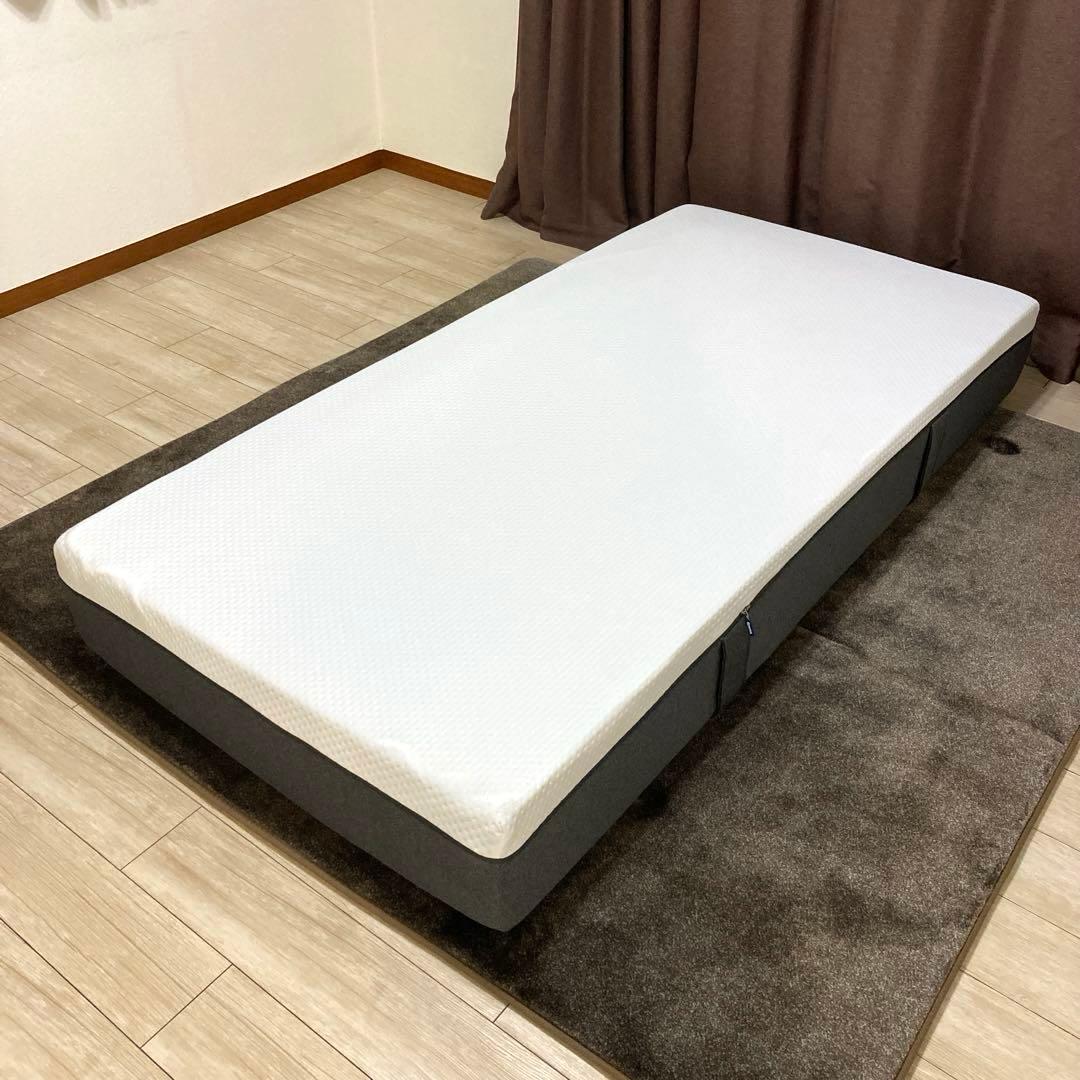 【自社配送エリア内限定販売】超美品！エマ・マットレスハイブリッドシングルサイズ！