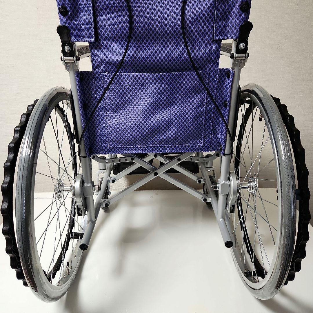 カワムラサイクル　自走用　超軽量　車椅子　ふわりす　KF22-40SB