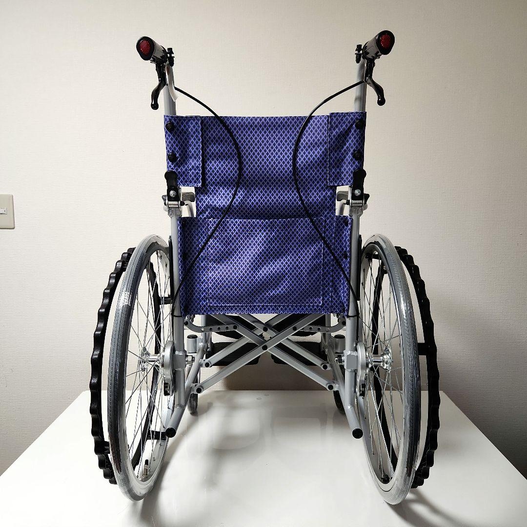 カワムラサイクル　自走用　超軽量　車椅子　ふわりす　KF22-40SB