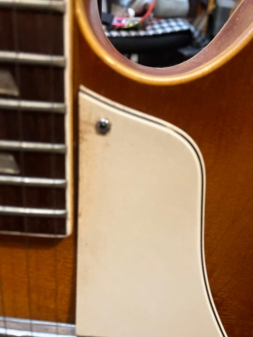 エピフォンEpiphoneカジノ1P.U 1966'カラマズーネック補修あり - メルカリ