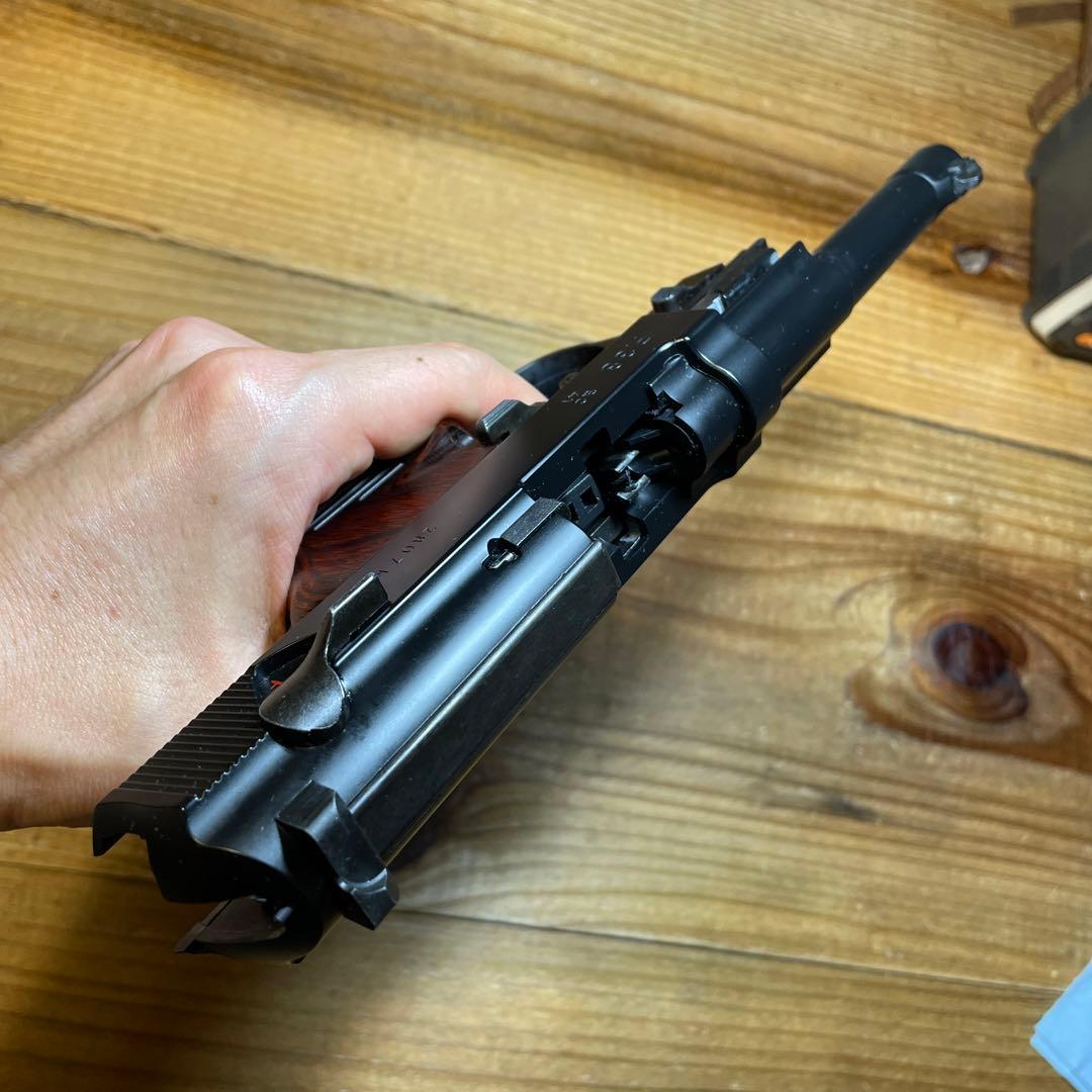 マルゼン ワルサーP38 AC41ブラックモデル GBB (木製グリップ) - メルカリ