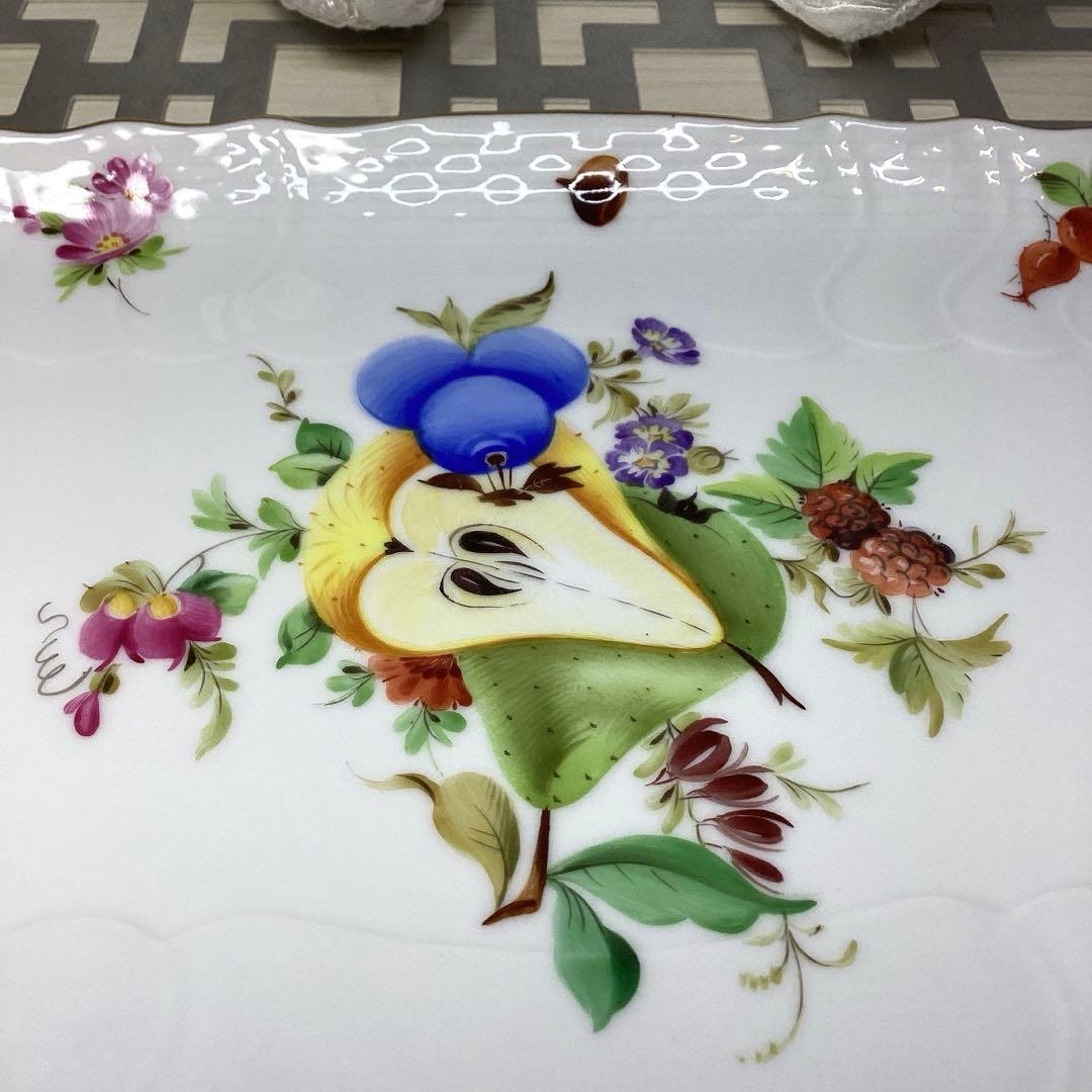 未使用　ヘレンド　フルーツコンポジション　プレート