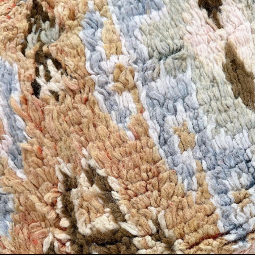 モロッコプフ　プフ　オットマン　クッションカバー　モロッコラグ　ビンテージ