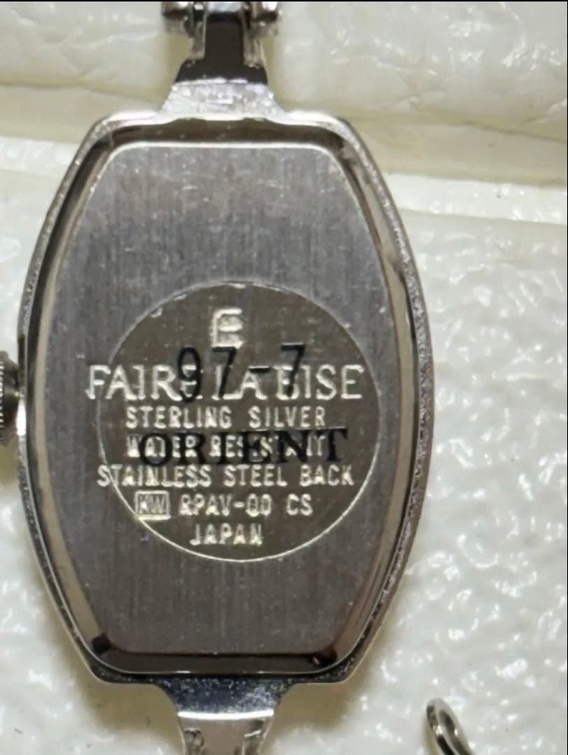 FAIRE LA BIE STERLING SILVER腕時計　美品