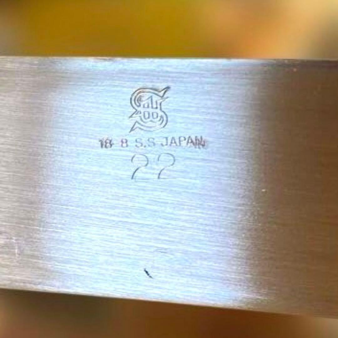 ビュッフェスタンド 菊渕角盆 18-8ステンレス