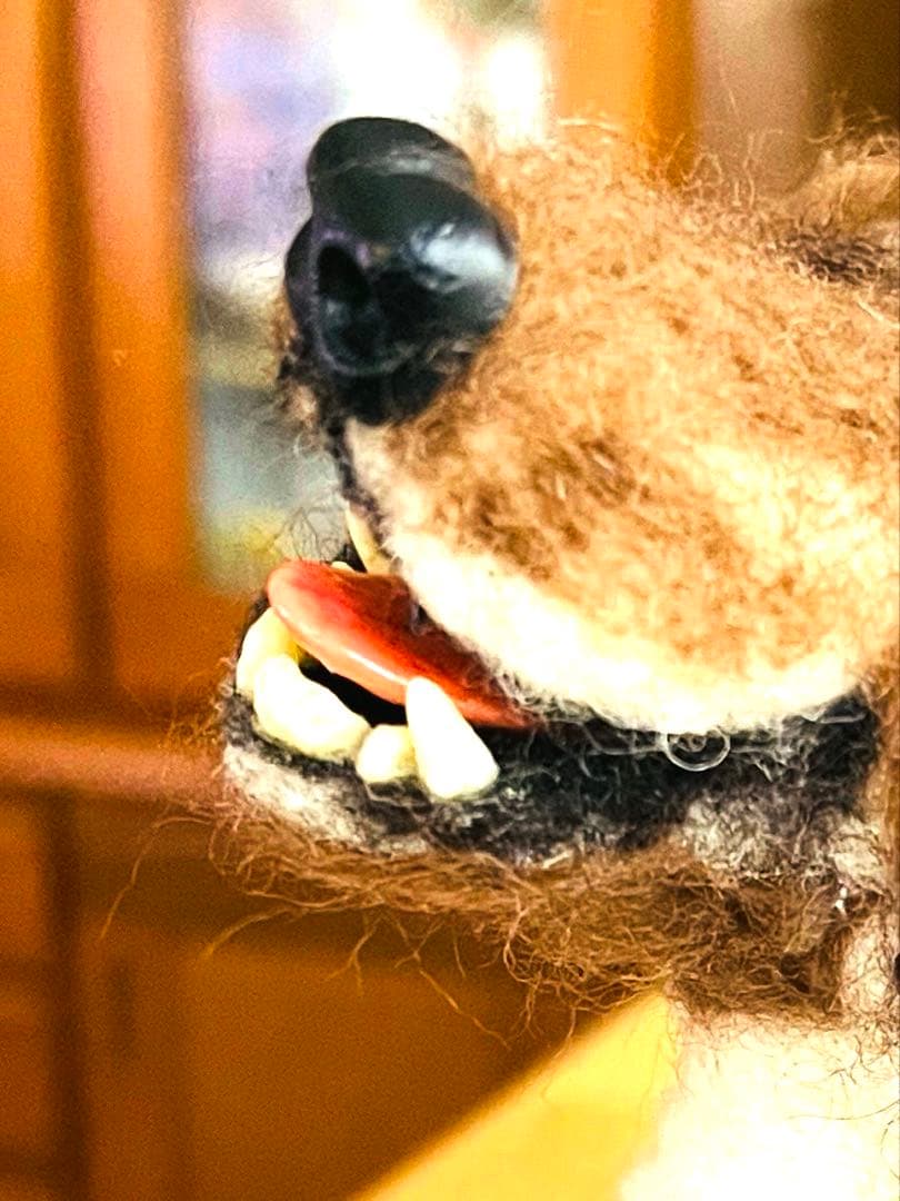 羊毛フェルト ダックスフンド（オーダー品）大切な家族を羊毛フェルトで再現します❣️