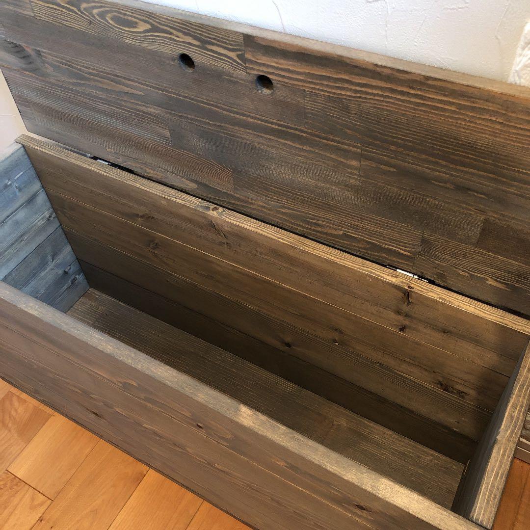 ★ 木製ベンチ & アンティーク長椅子 & ベンチイス & りんご箱 ★