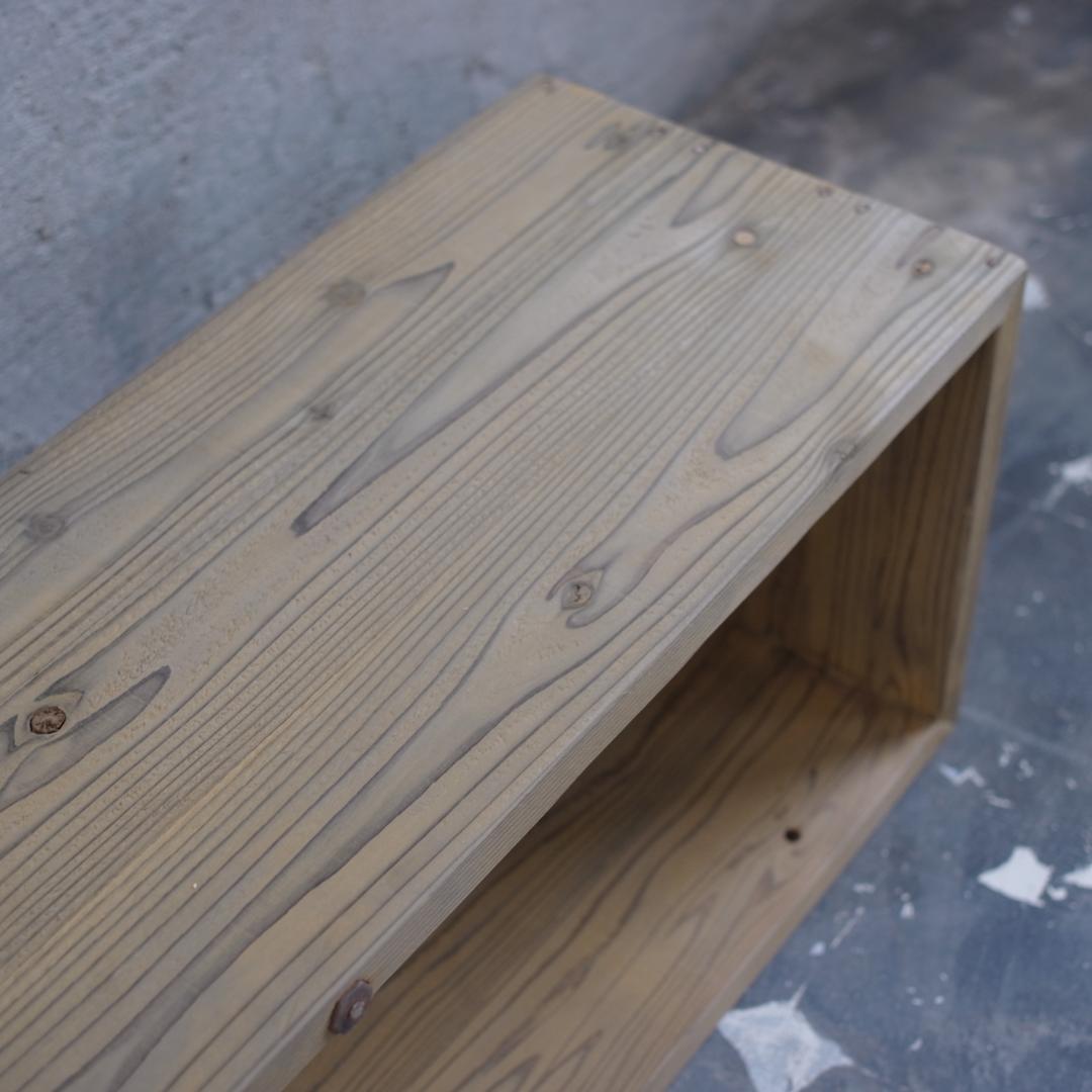 【現品販売】wood shelf 355*1090*310