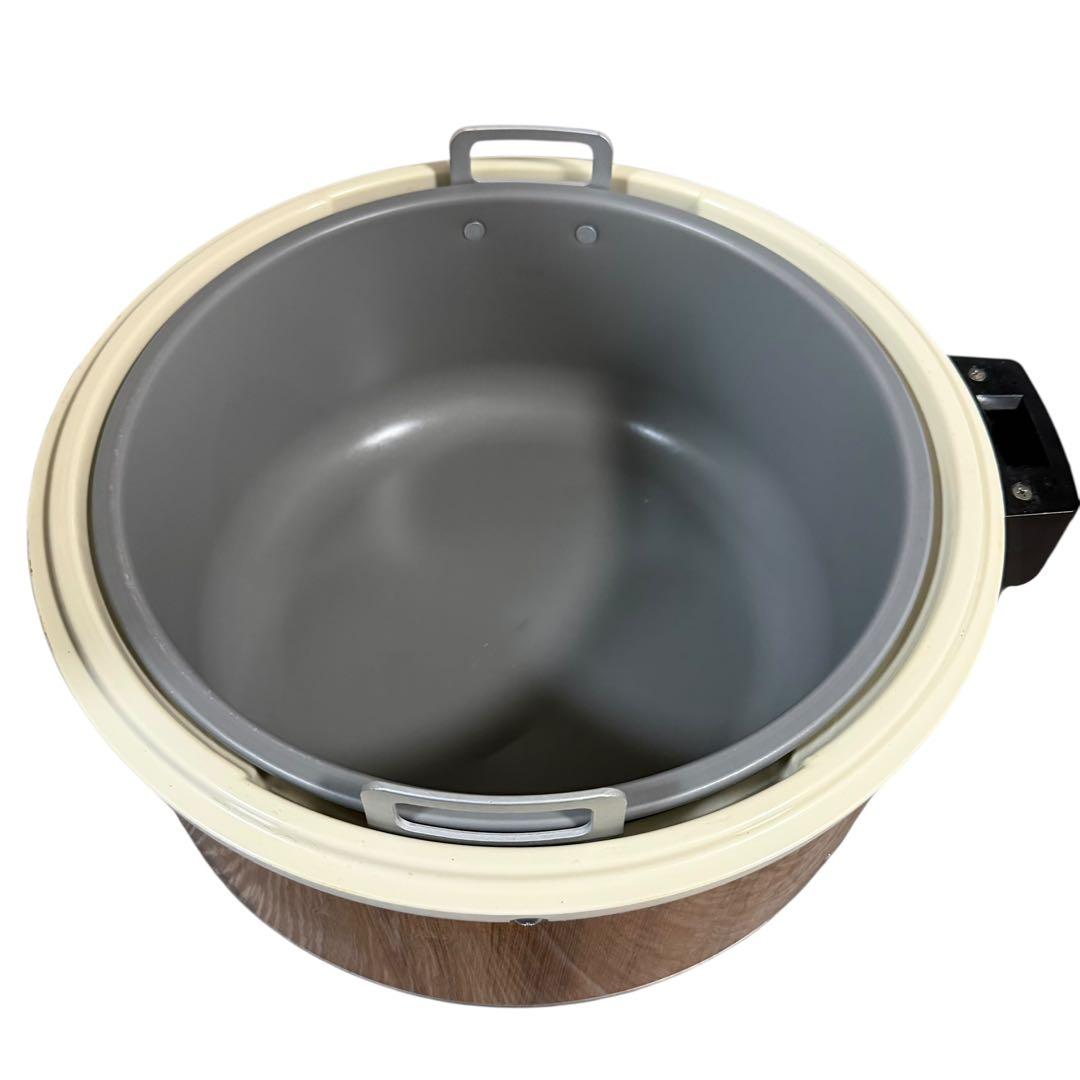 業務用 象印 電子保温ジャー 4.0L 2.2升 木目調