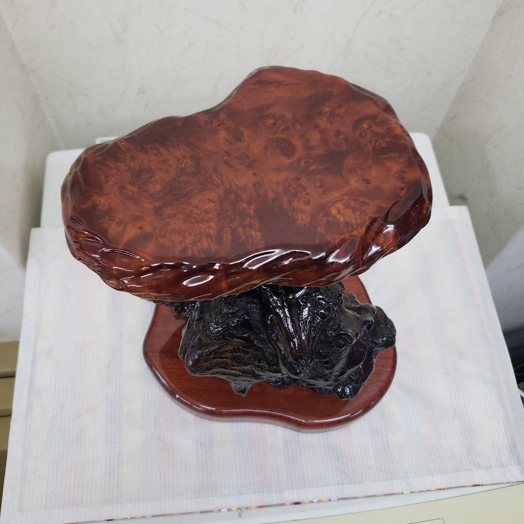 Ｂフライデー蔵出し特価花梨木製アジアンスタイルサイドテーブル