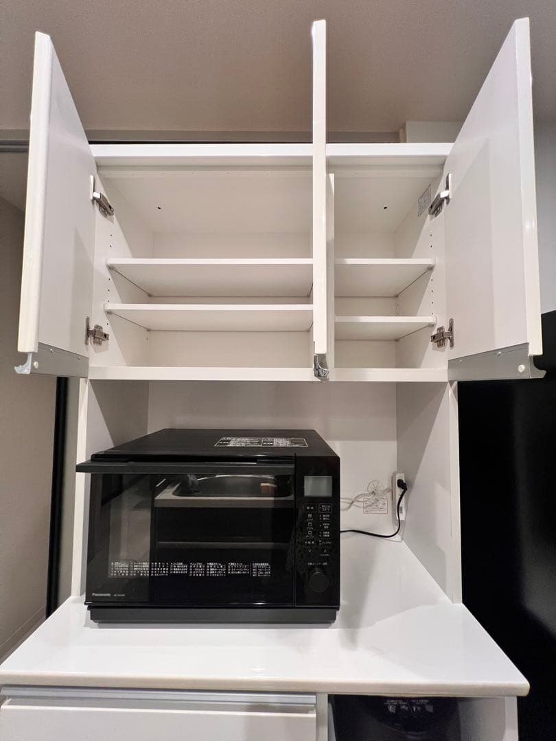 ニトリ　ホワイトキッチン収納 食器棚