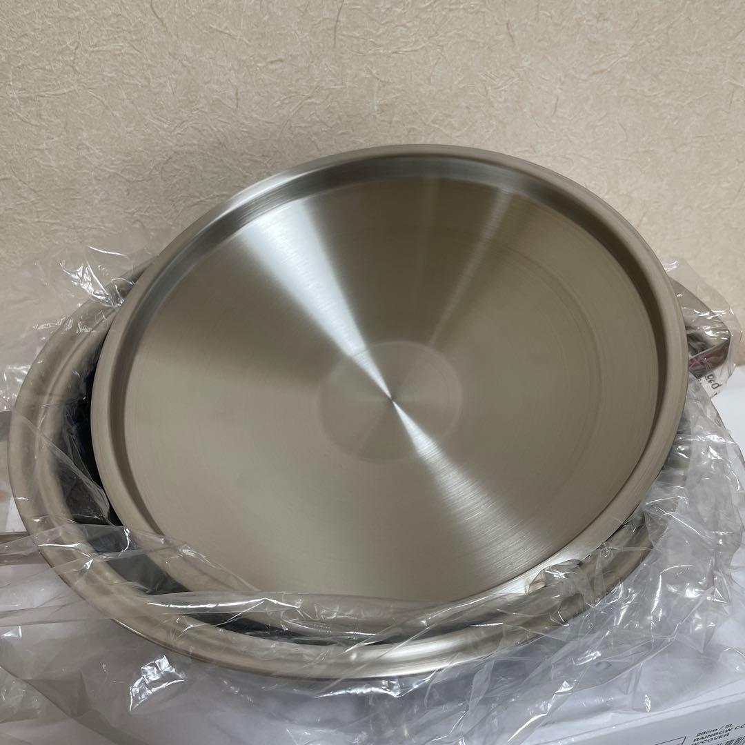 【新品】タッパーウェア　レインボークッカープレミアム　ウォック　28cm