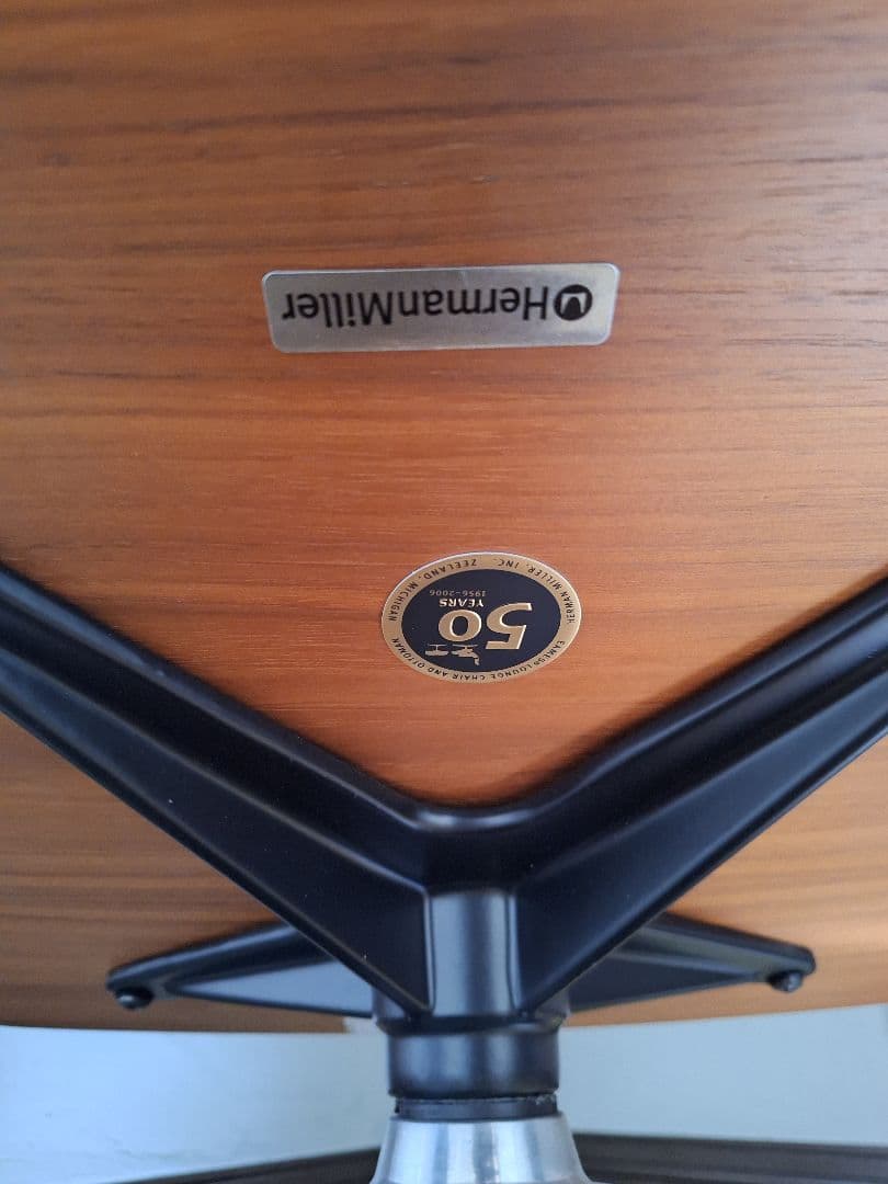 極美品 保証書有 50周年記念モデル イームズ ラウンジチェアセット