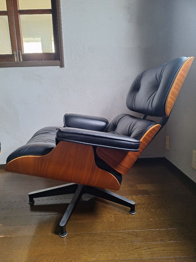 極美品 保証書有 50周年記念モデル イームズ ラウンジチェアセット