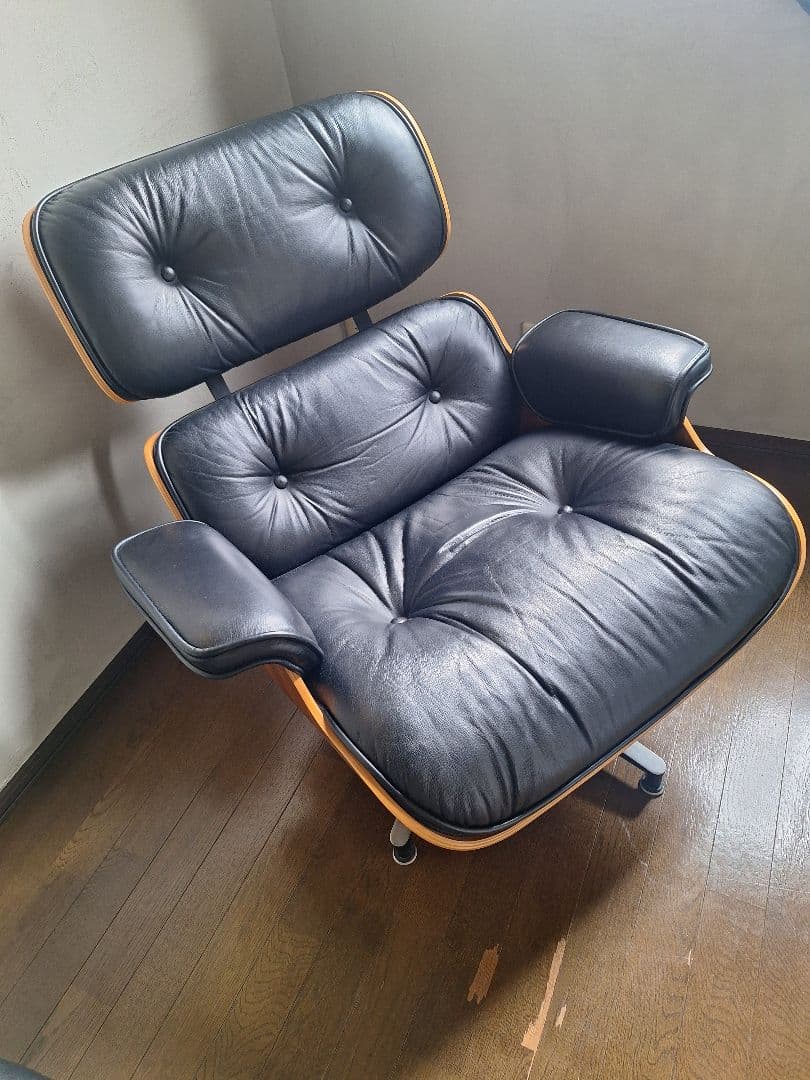 極美品 保証書有 50周年記念モデル イームズ ラウンジチェアセット