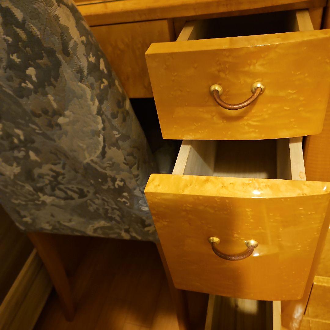 ドレッサー バーズアイメープル 別売り椅子の購入もお願いします