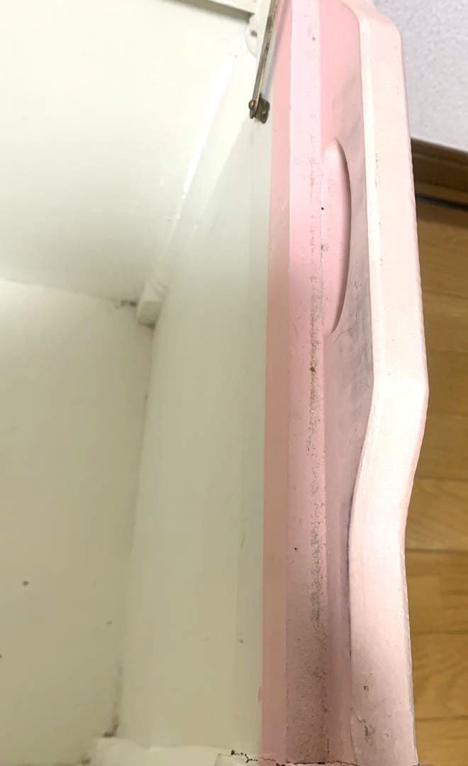 【収納BOX】椅子/ピンク/白/花柄/家具/収納スツール/ケース/ベンチ