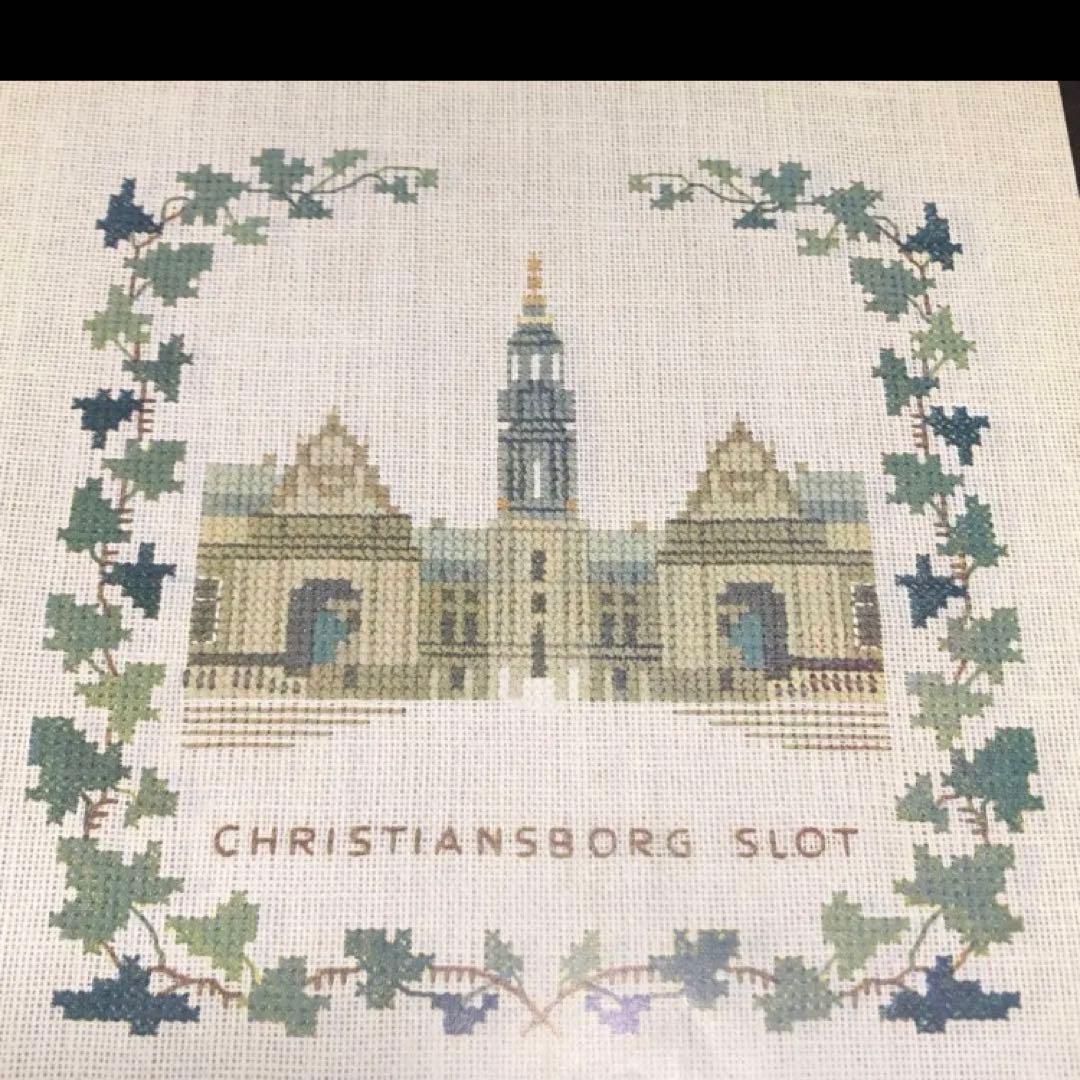 フレメ　コペンハーゲン　800年記念　クロスステッチ図案