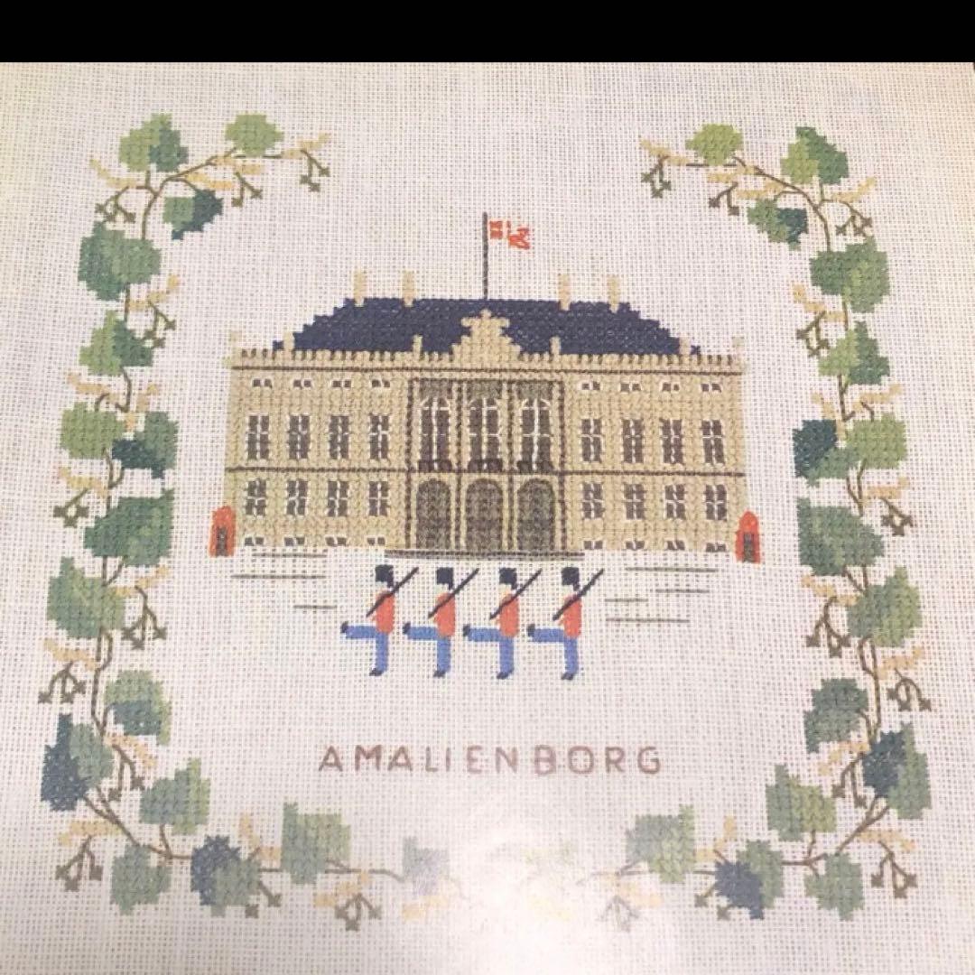 フレメ　コペンハーゲン　800年記念　クロスステッチ図案